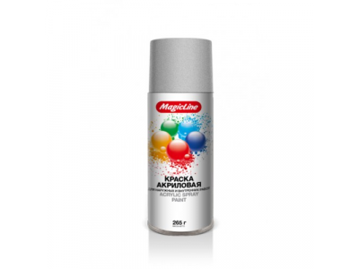 Краска серебряная (265г) RAL 9006, 100 MagicLine от MAGICLINE Краска серебряная (265г) RAL 9006, 100 MagicLine