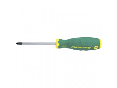 Отвертка "ANTI-SLIP GRIP" Pozidriv ® PZ3 8x125x254 мм, D71Z3125 JONNESWAY