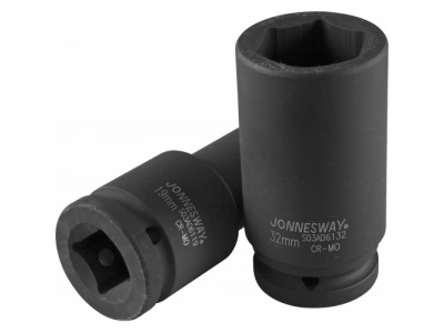Головка торцевая ударная глубокая 3/4"DR, 30 мм, S03AD6130 JONNESWAY от JONNESWAY Головка торцевая ударная глубокая 3/4"DR, 30 мм, S03AD6130 JONNESWAY